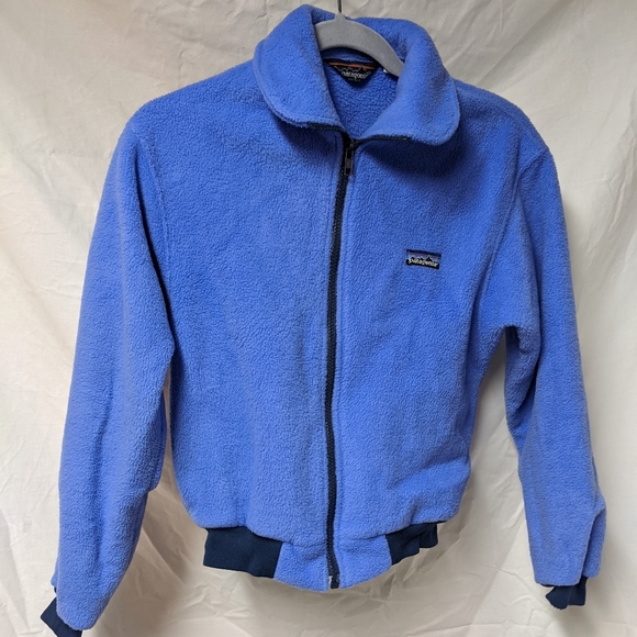 VTG 90’s PATAGONIA. Retro Synchilla Fleece full zip periwinkle. MINT condition. - Picture 6 of 11